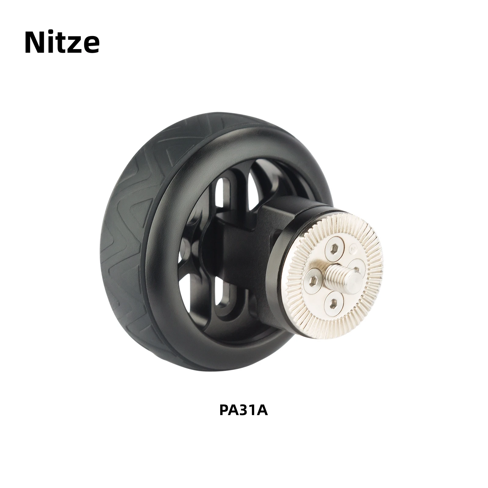 

Nitze PA31A Left Right Wheel Side Handle w ARRI Rosette for DSLR Camera Monitor Cage