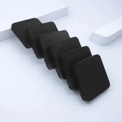 

6Pcs Reusable Gym Mat Thick Rubber Anti Slip Vibration Dampener for Treadmill Tile Floor Protection Quiet Home Workout Sound