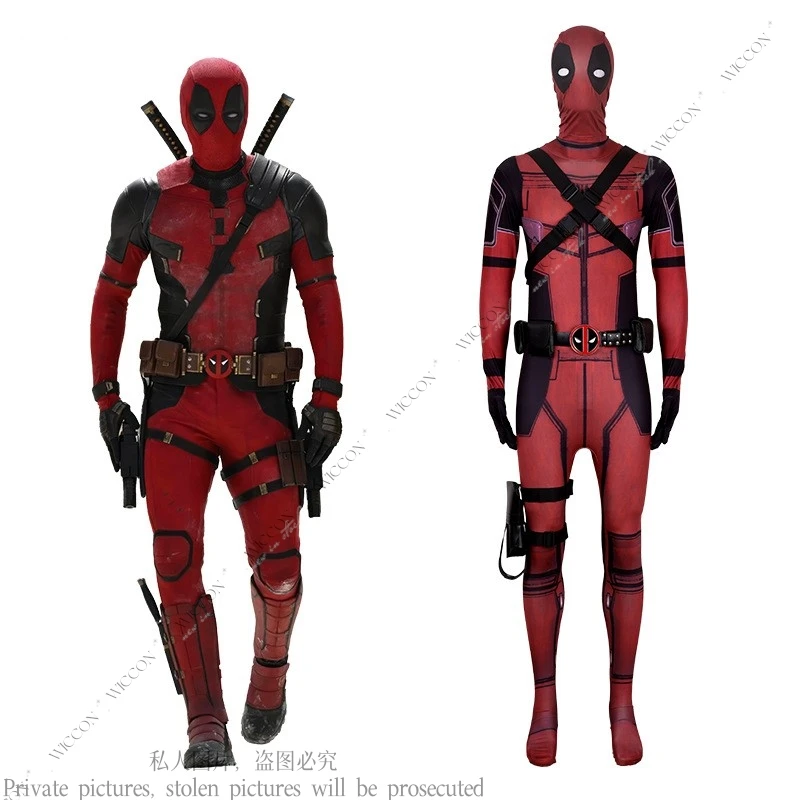 Disfraz de Halloween, ropa roja para juego de rol, disfraz de Cosplay muerto, mono para mujer y hombre, disfraz de piscina, traje de Carnaval de Halloween para fiesta