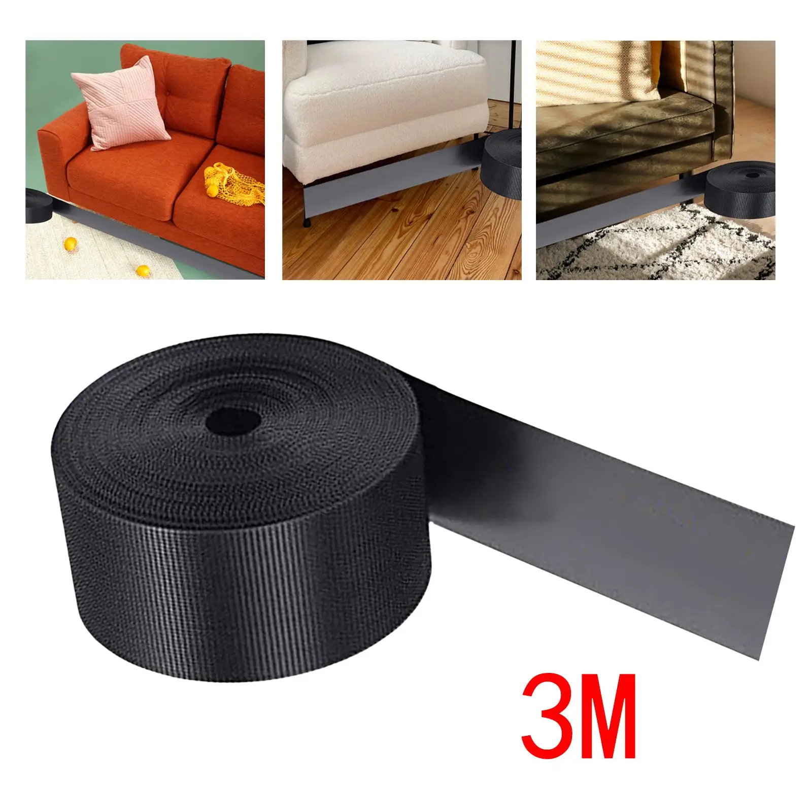 Multipurpose Under Sofa Toy Bumper Adjustable Durable Bumper Guard Barrier for Home Bedroom Sliding Sofas Bed Couch