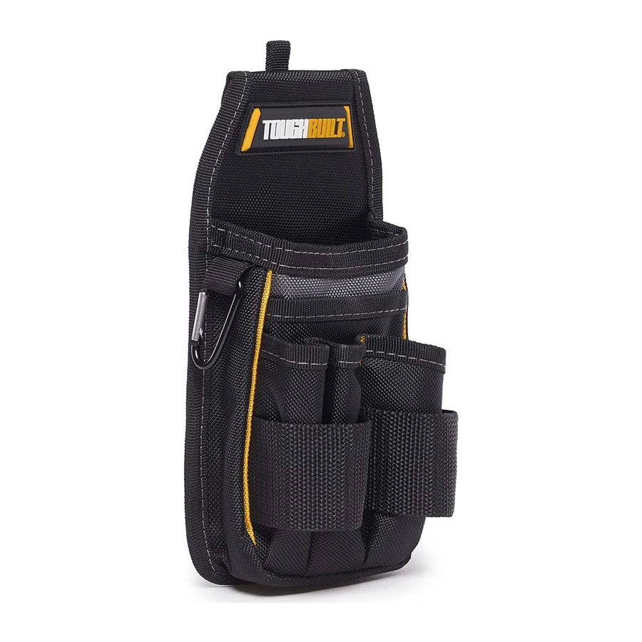 TOUGHBUILT Organizer Pouch Can Fits Over Pants or Belt Heavy Duty and Durable Tool Bag TB-222