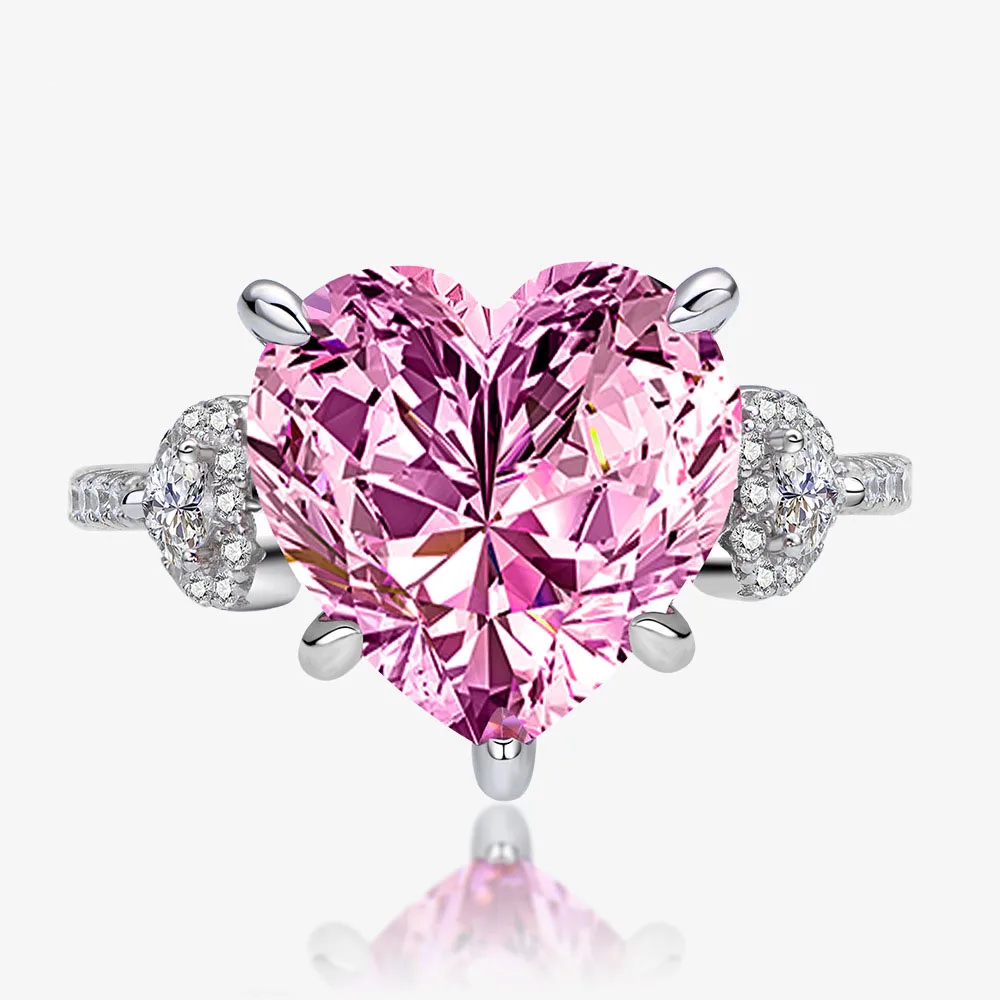 

Luxury 4ct Emerald Cut Moissanite Ring for Women Real 925 Sterling Silver Gold Plated Vintage Starburst Engagement Wedding Rings
