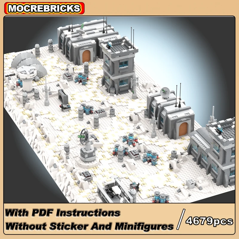 MOC-178001ของเล่นโมเดลบล็อกตัวต่อสตาร์วอร์สโมเดลทหารต่อสู้