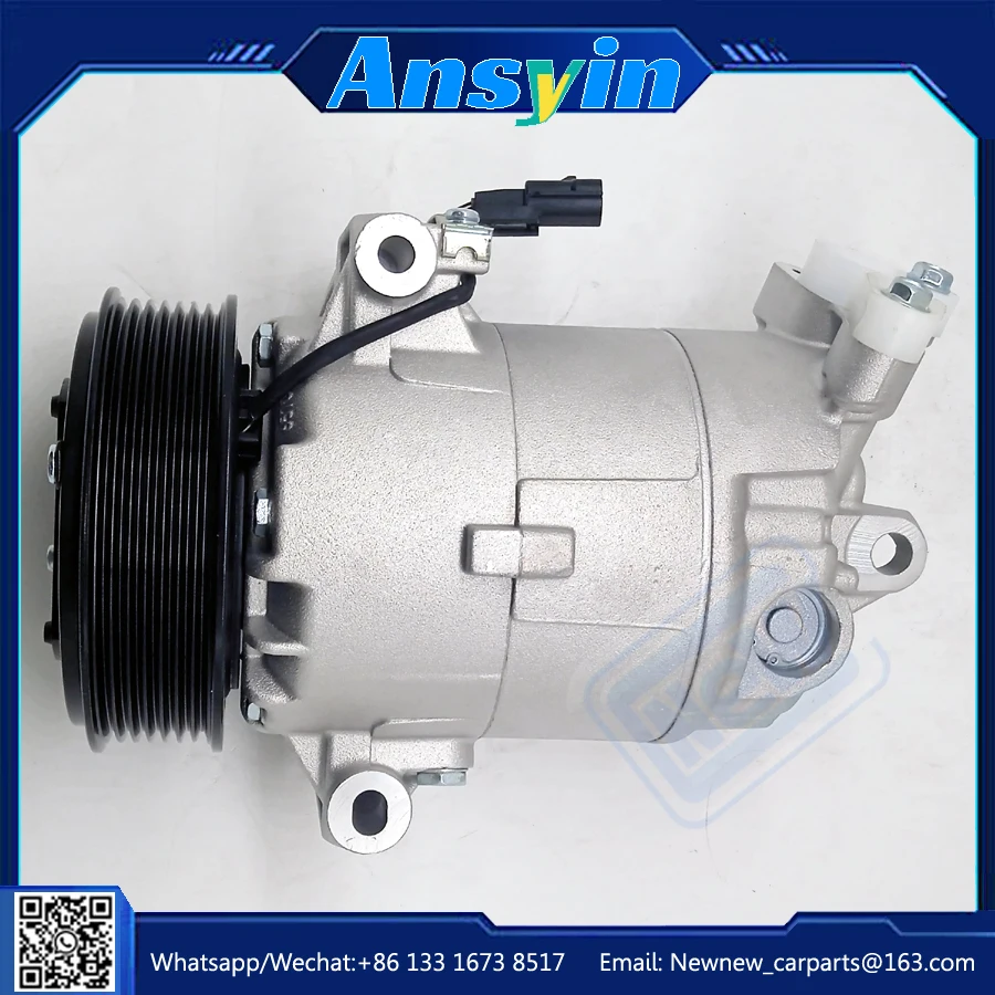 A/C Air Conditioning Compressor Magnetic W/Clutch For Nissan DUALIS QashQai J10 JJ10 1.6 HR16DE 92600BR00A 92600JE00A 89346