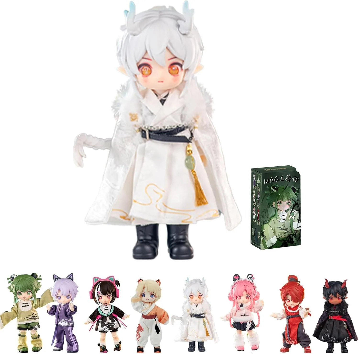 Nagi Beast Cubs Generation Three Study Tour Season Series Blind Box BJD Ball-Jointed Dolls Nendoroid Action Figure Model Dolls