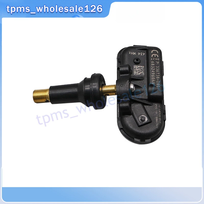 4PCS Sensor de pneus TPMS 434MHZ 68324960 AA para 2014-2018 RAM 1500 2500 3500 Jeep Cherokee Sistema de monitoramento de pressão dos pneus 68239720 AA