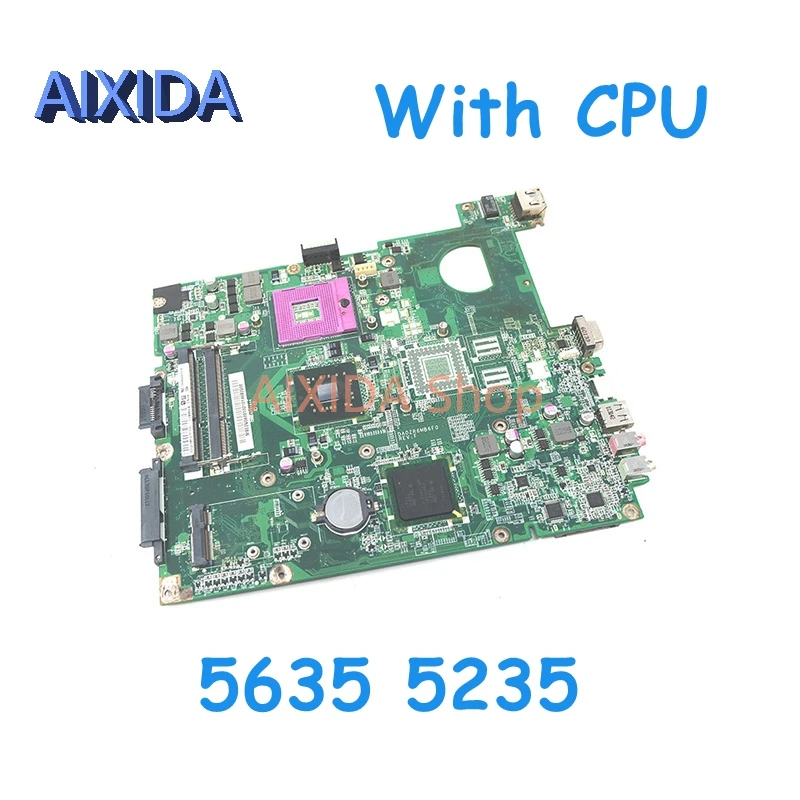 

AIXIDA DA0ZR6MB6F0 REV F MBEDV06001 For Acer extensa 5635 5235 Laptop Motherboard GL40 DDR3 Free CPU Mainboard Full tested