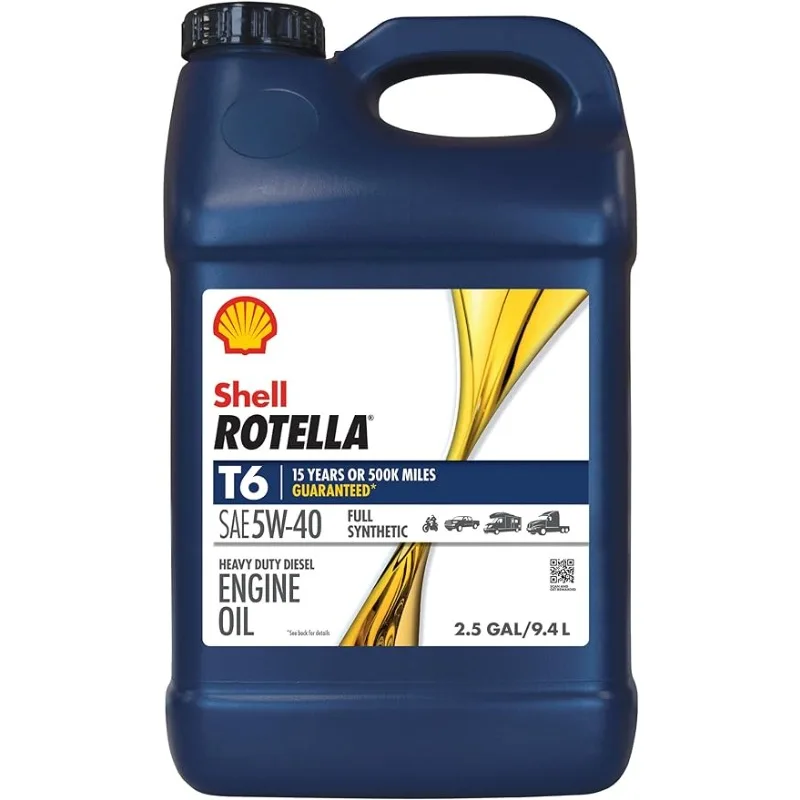 shell-rotella-olio-motore-diesel-completamente-sintetico-5w-40-25-galloni-confezione-singola