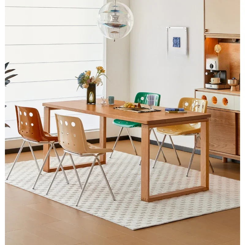 

Nordic Natural Unique Table Rectangular Wooden Big Long Modern Dining Table Italian Design Mesas De Jantar Kitchen Furniture