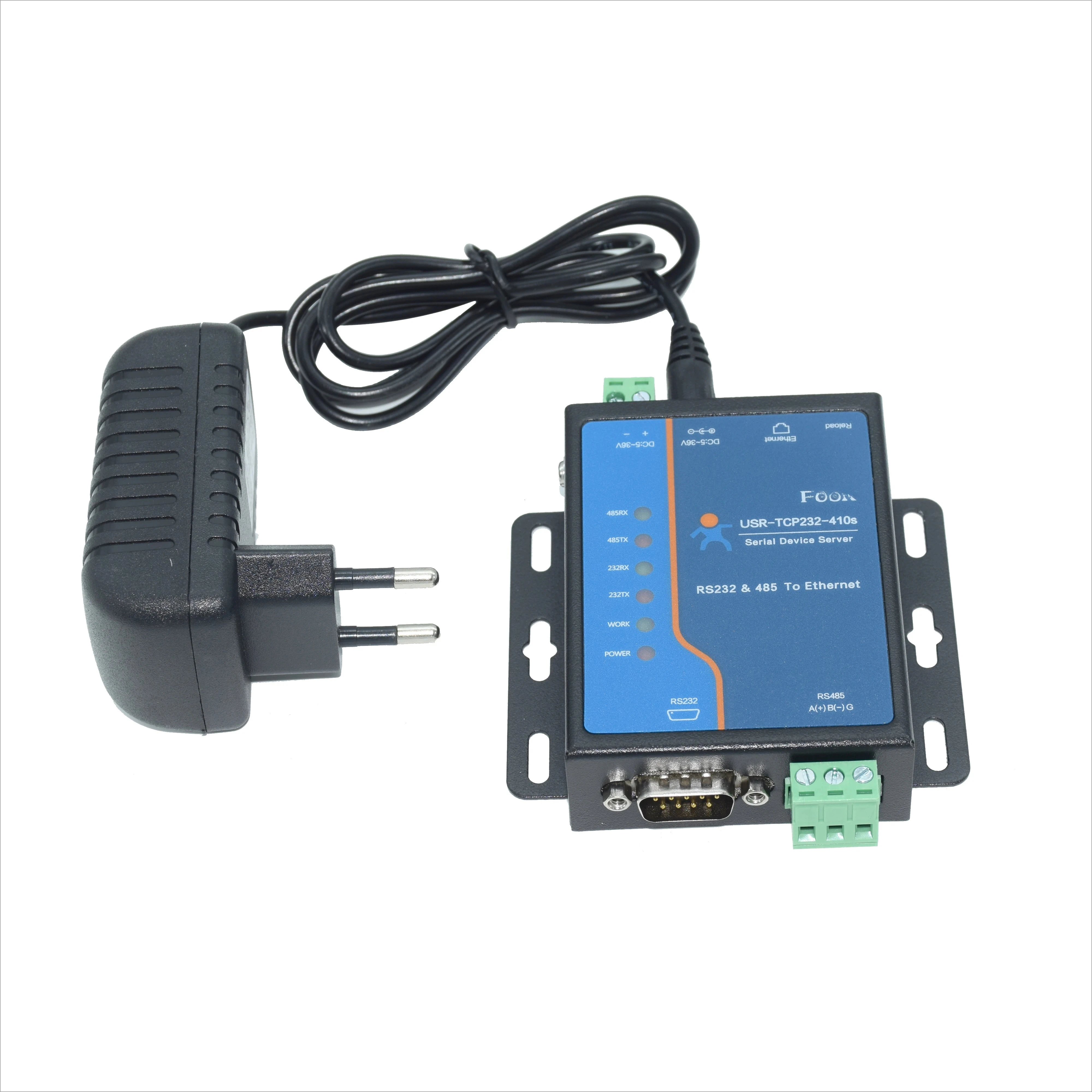 Serial Port RS232 RS485 To Ethernet Converter Server USR-TCP232-410S IOT Device Support Modbus MQTT
