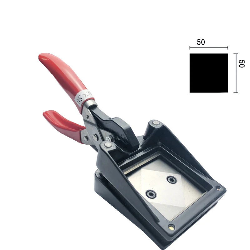 30×40mm/50x50mm/25x32mm Handheld Passport Picture Cutter Portable Photo Cutter Tool with Precision Cutting Paper Trimmer