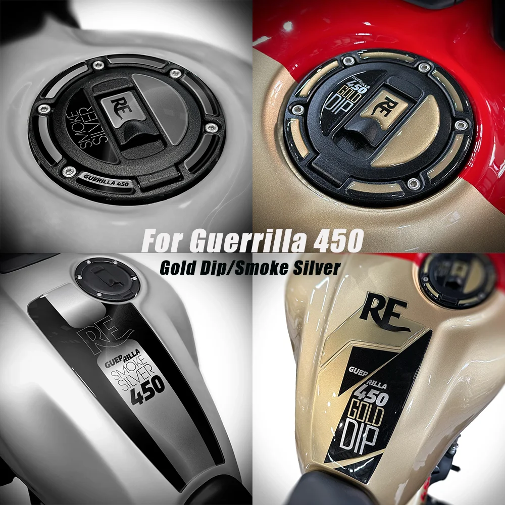 

FOR Guerrilla 450 Motorcycle Accessories Waterproof Protective Sticker 3D Epoxy Resin Protective Sticker