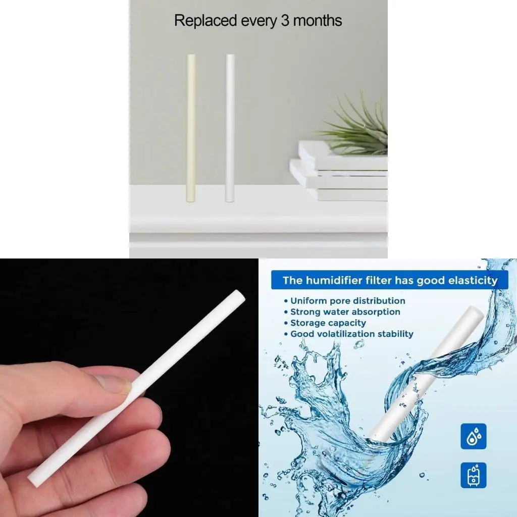 M6CB 40pcs reemplazos filtro humidificador absorción aromas difusor esponja algodón accesorios humidificadores