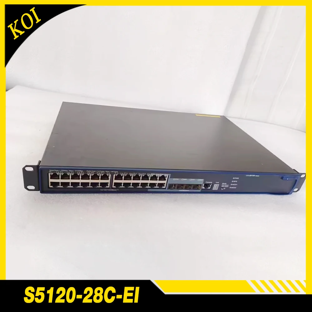 For H3C S5120-28C-EI 24 port gigabit electrical port 4SFP network management switch with expandable 10G