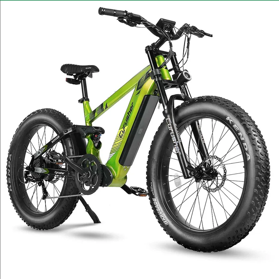 Cyrusher Ranger New High-Capacity Battery with Color LCD Screen and Two-Color Frame for Electric Bicycle E-Bike