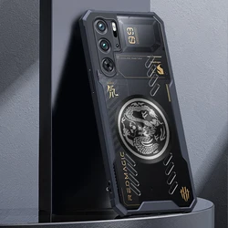 Heat Dissipation Phone Case for Nubia RedMagic 9 Pro plus 5G Dragon Totem Graphene Cooling Case Shockproof Transparent Cover