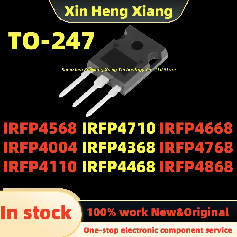 (5 unidades) IRFFP4710 IRFP4368 IRFP4004 IRFP4110 IRFP4468 IRFP4568 IRFP4668 IRFP4768 IRFP4868 TO-247