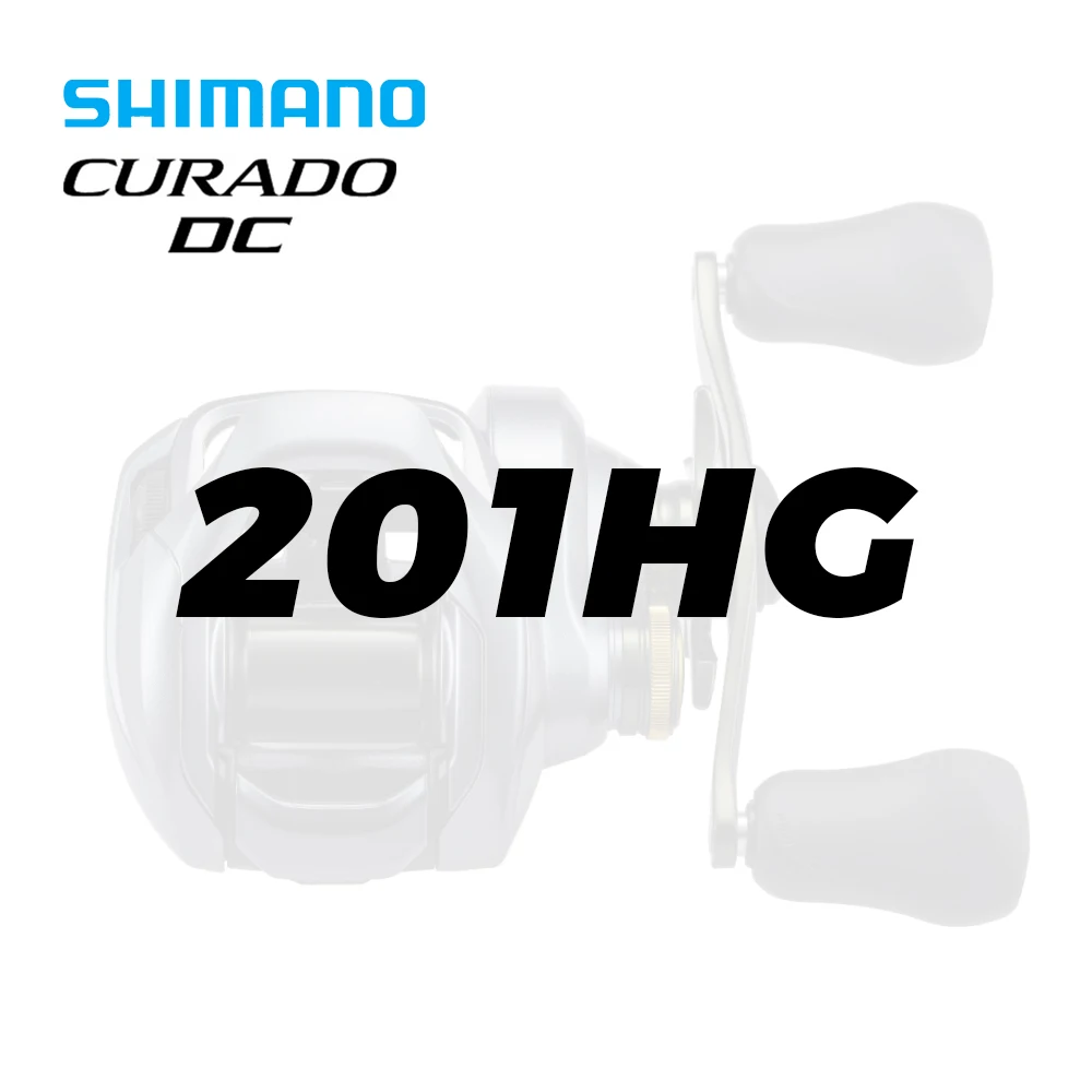 Shimano orijinal 2022 Curado DC 200 serisi Baitcasting balıkçılık