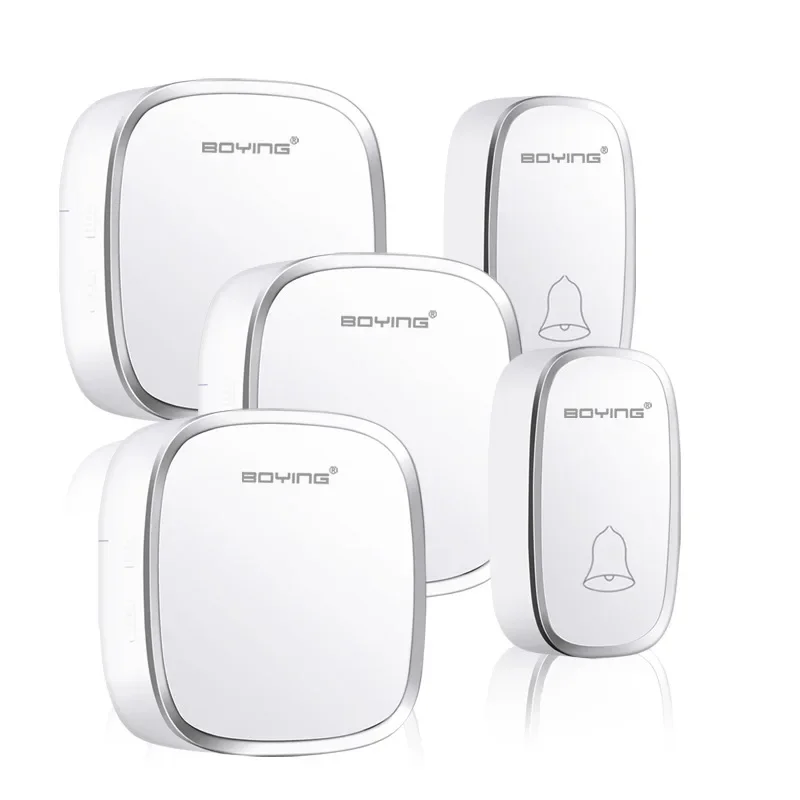 Intelligent Wireless Doorbell Home Welcome Doorbell Waterproof 300m Remote Smart Door Bell Chime EU UK US Plug Optional