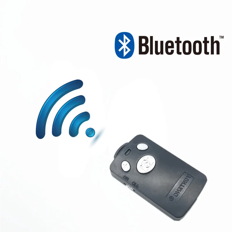 FGHGF otturatore remoto Selfie shutter Bluetooth telecomando Stick pulsante monopiede autoscatto per yunteng 1288 per IPhone 6 7 8