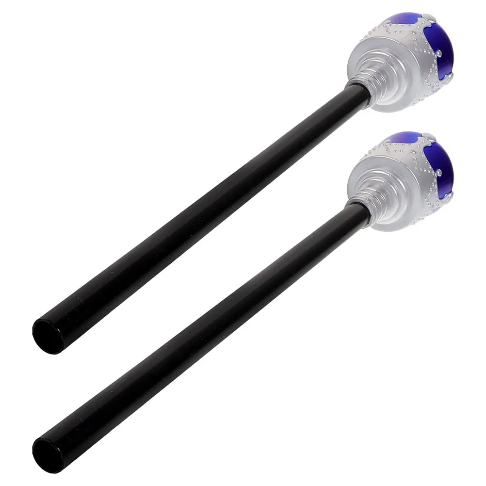 

2pcs Halloween Scepter Kids King Sceptor Child Friendly Plastic Royal Costume Accessories Roleplay