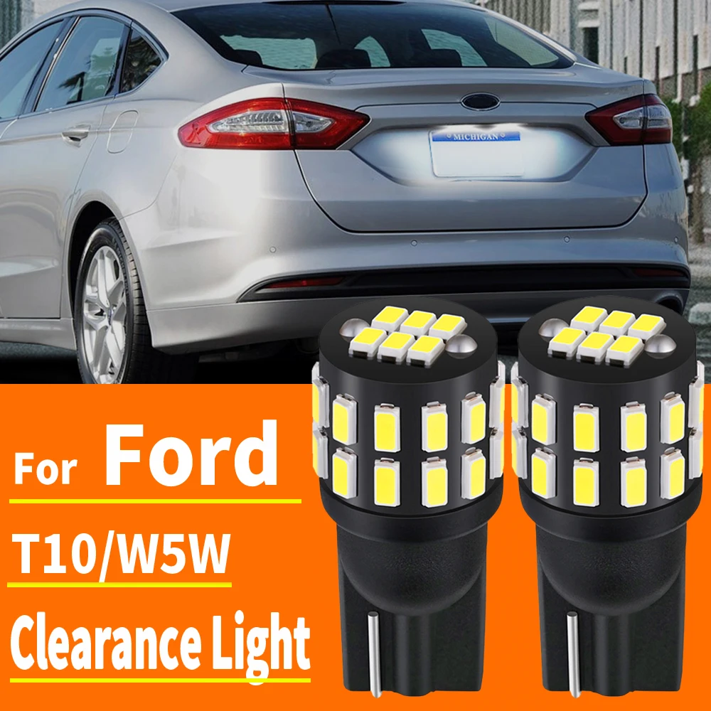 

2 шт., W5W T10 фонарики 30SMD 3014, чипы 12 В