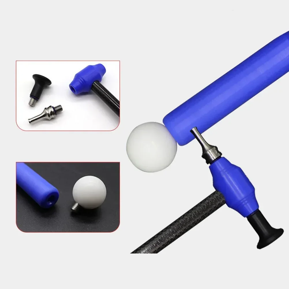 

1 Set Titanium Alloy Tapper Hammer With Carbon Fiber Handle M8 Car Dent Repair Tools Protect The Paint Automobile Accessories NE