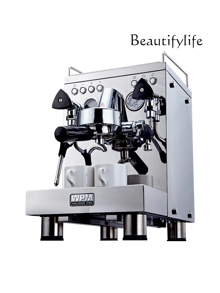 Italian Semi-automatic Household and Commercial Dual-Use Professional High-Pressure Frothed Milk Coffee Machine