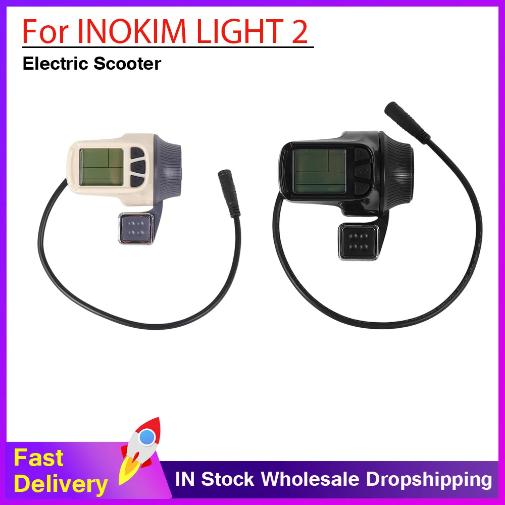 

LCD Display Panel Dashboard For INOKIM LIGHT 2 Electric Scooter Thumb Throttle Replacement Accessories