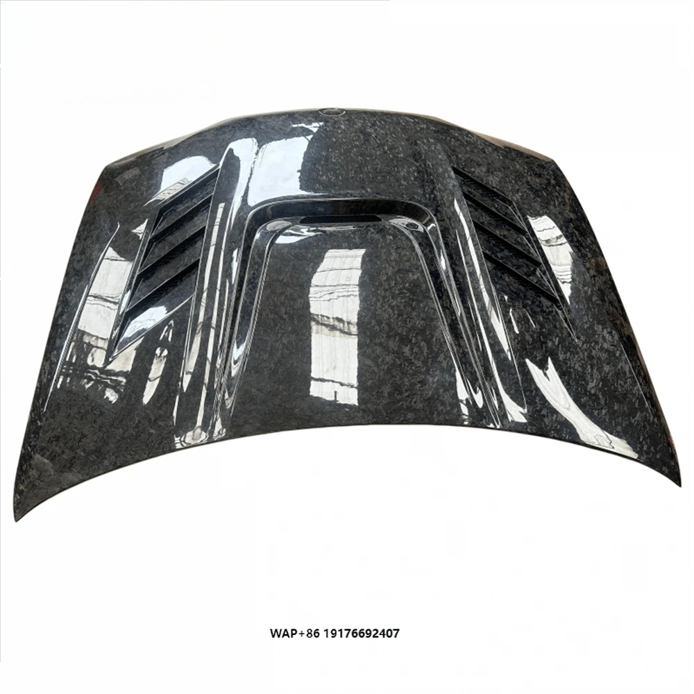 High Quality Carbon Fiber Forged Carbon Fiber Engine Hood Body Kit Suitable for X4M Modified AE Style