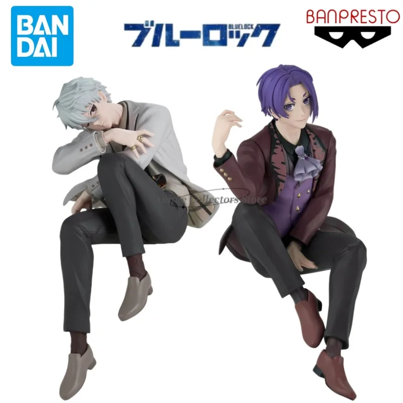 

Оригинал в наличии Bandai BLUE LOCK Nagi Seishiro Mikage Reo Sweets Flavor 13 см аниме фигурку игрушки модель украшения