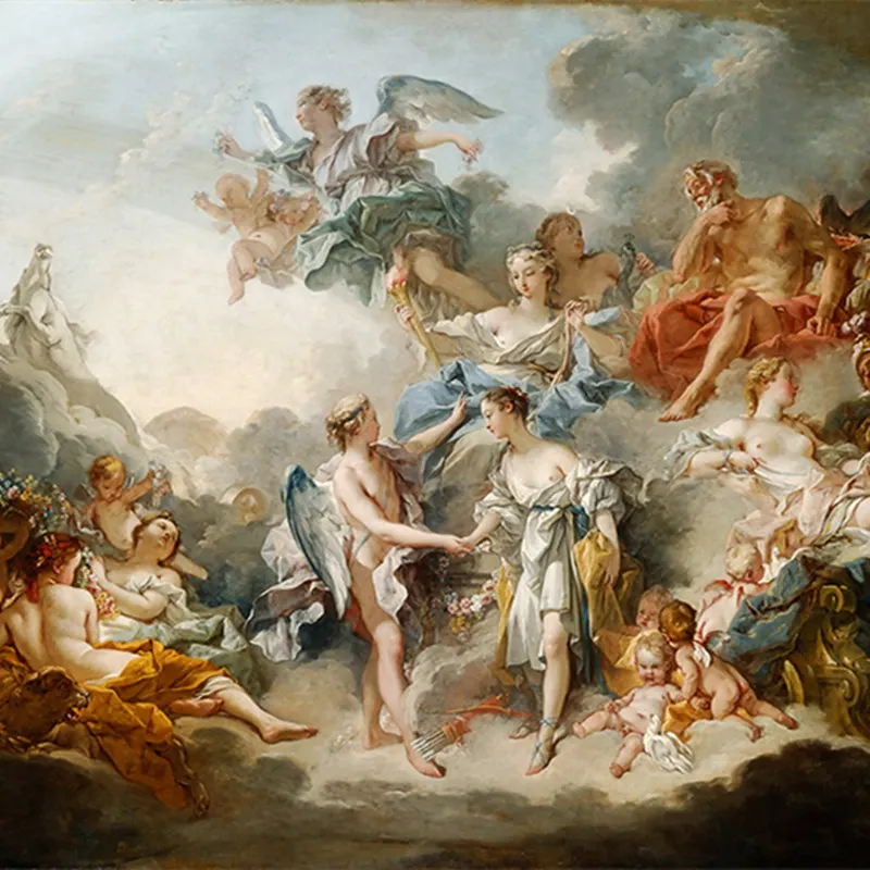 

Customized products Настенные обои на заказ Diantu, европейские ретро-обои с изображением ангела для гостиной, спальни, украшение для комнаты