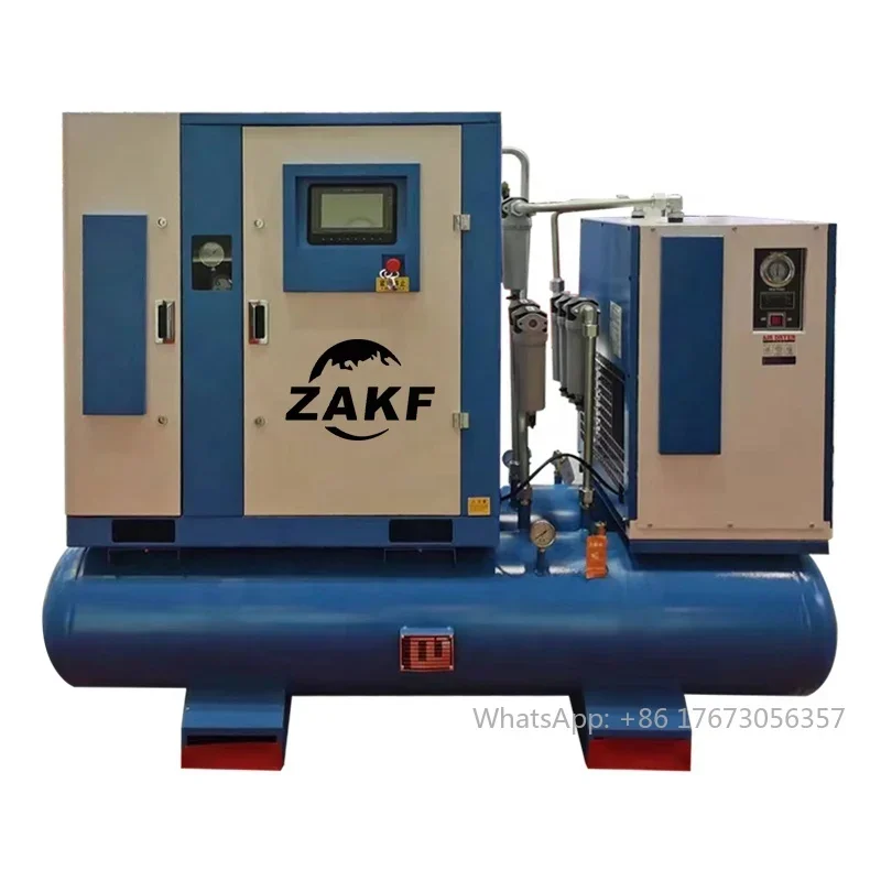 20Hp 20Bar All-in-one Screw Air Compressor Industrial Silent Screw Type Air Compressor For Fiber Laser Cutting Machine