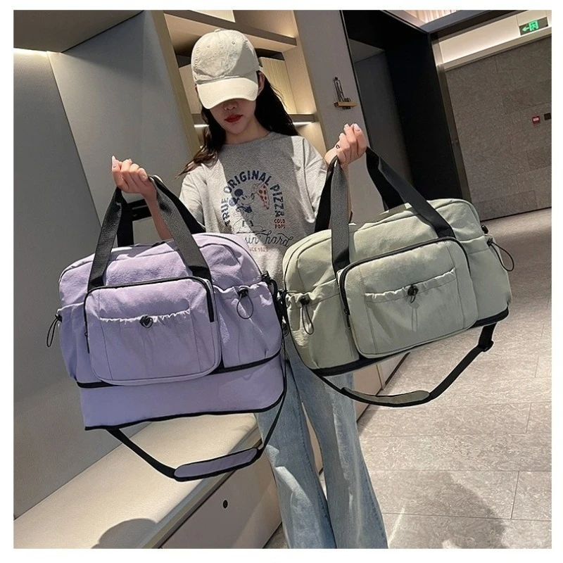 

Fitness handbag, women's lightweight large-capacity travel, expansion, business trip, sports, fitness bag