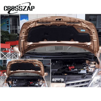 For Nissan Tiida C11 2005 2006 2007 2008 2009 2010 2011 Car Front Engine Hood Insulation Pad with Buckles