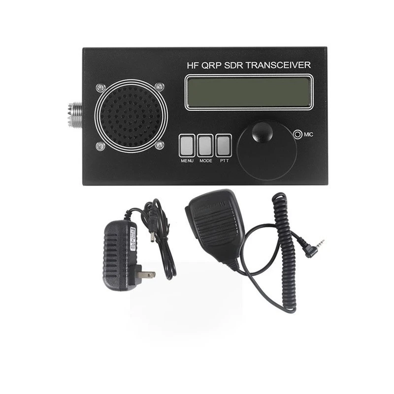 HF SDR Transceiver 8 Bands 80m-10m, All-Mode USB/LSB/CW/AM/FM with DSP, 10W SSB Output & Open-Source Firmware for Amateur Radio