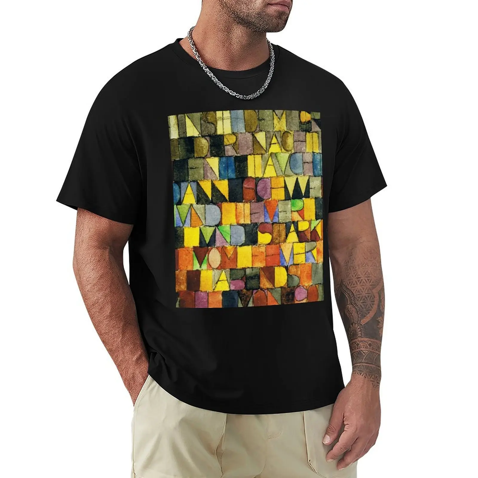 

Abstract painting by Paul Klee T-Shirt custom shirt tees summer tops funny meme t-shirts mens t shirts