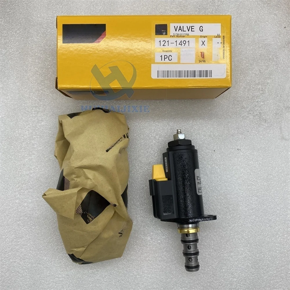 

Электромагнитный клапан 121-1491 1211491 Для экскаватора CAT E320B E320C E320D E315C E325C