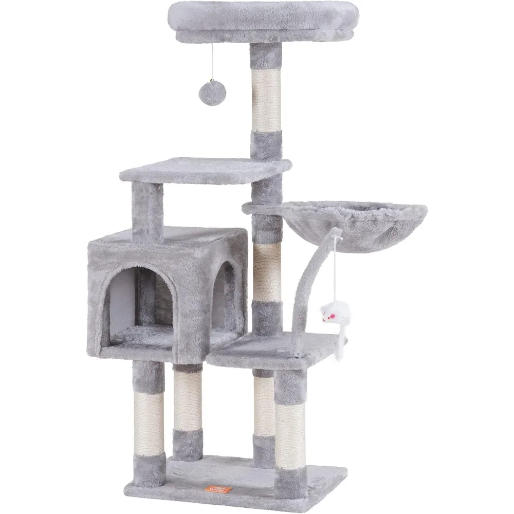 Cat Tree with Toy, Cat Tower condo for Indoor Cats