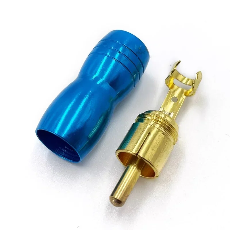 5/20/100 Stuks Rca Connector Rca Mannelijke Plug Solderen Draad Vergulde Connector Hoge Kwaliteit Luidspreker Lotus Plug Jack Rood Blauw Groen