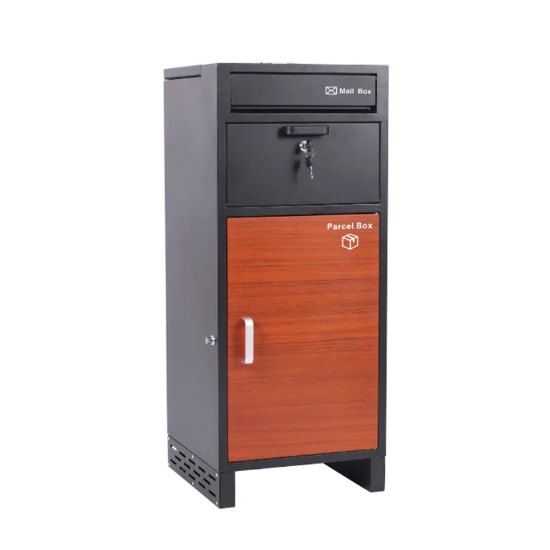 

New smart home office anti-theft package storage galvanized sheet outdoor rainproof delivery
