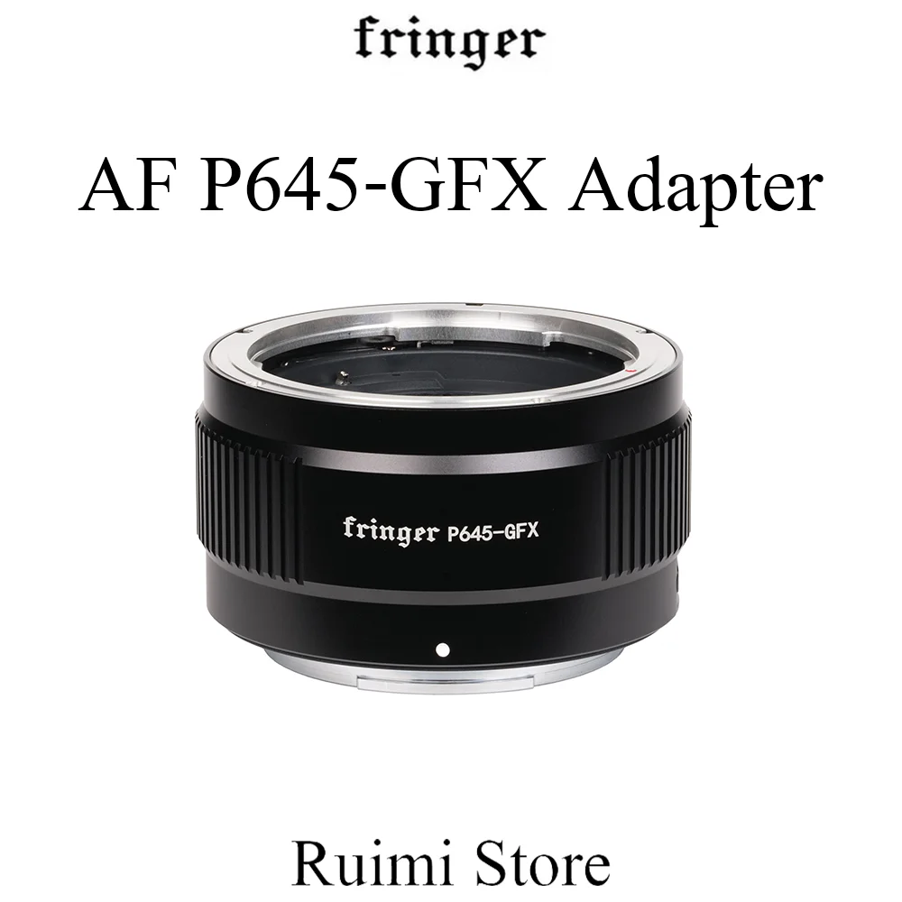 フリンガー P645-GFX オートフォーカスアダプターリング FR-P6TG1 ペンタックス K レンズから富士 GFX カメラ用