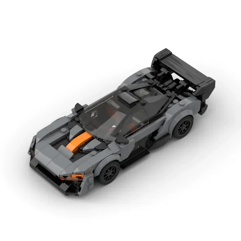 Senna GTR Sport Speed Racing Car Moc Bausteine Ziegel Modell Assenbly Ausstellung Sammlung Kit Spielzeug Geschenk für Jungen Kinder