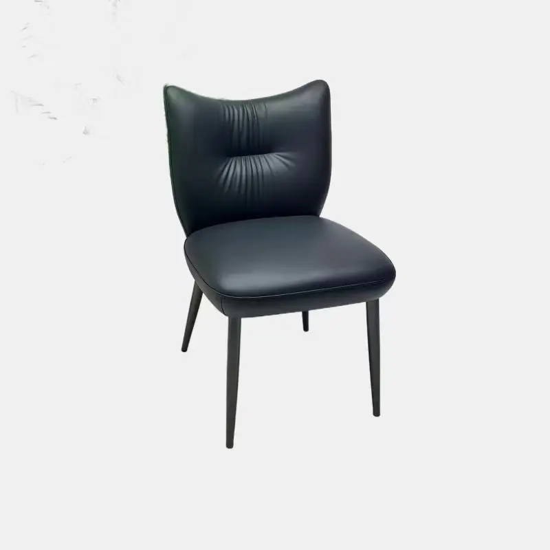 

Dining chair new independent bag spring seat bag soft sofa sitting feeling mahjong negotiation hotel tea reception leather stool