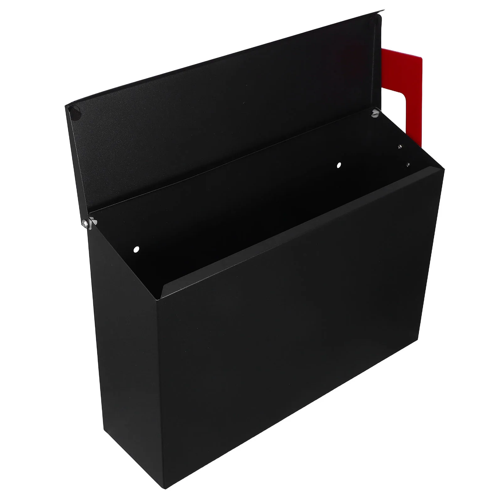 

Outdoor Stainless Steel Wall Mount Mailbox Large Capacity Weatherproof Metal Letter Box for Home Office Wall Hanging