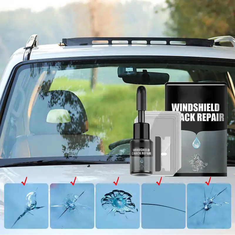 20ml Car Windshield Crack Repair Fluid DIY Glass Nano Repair Tools Auto Window Windscreen Glasses Scratch Crack Restore Agent