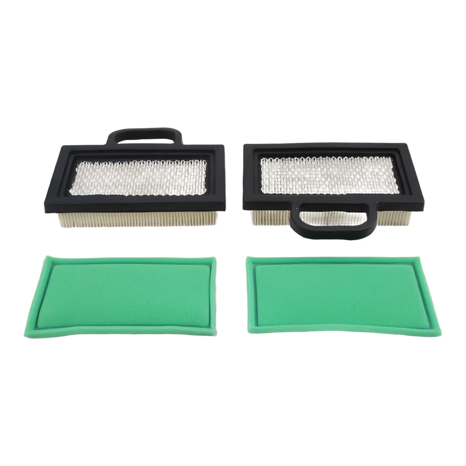 2Pcs 499486S 698754 Air Filter With 273638S Pre Cleaner For 18-26HP Engine Riding Lawn Replacement Parts