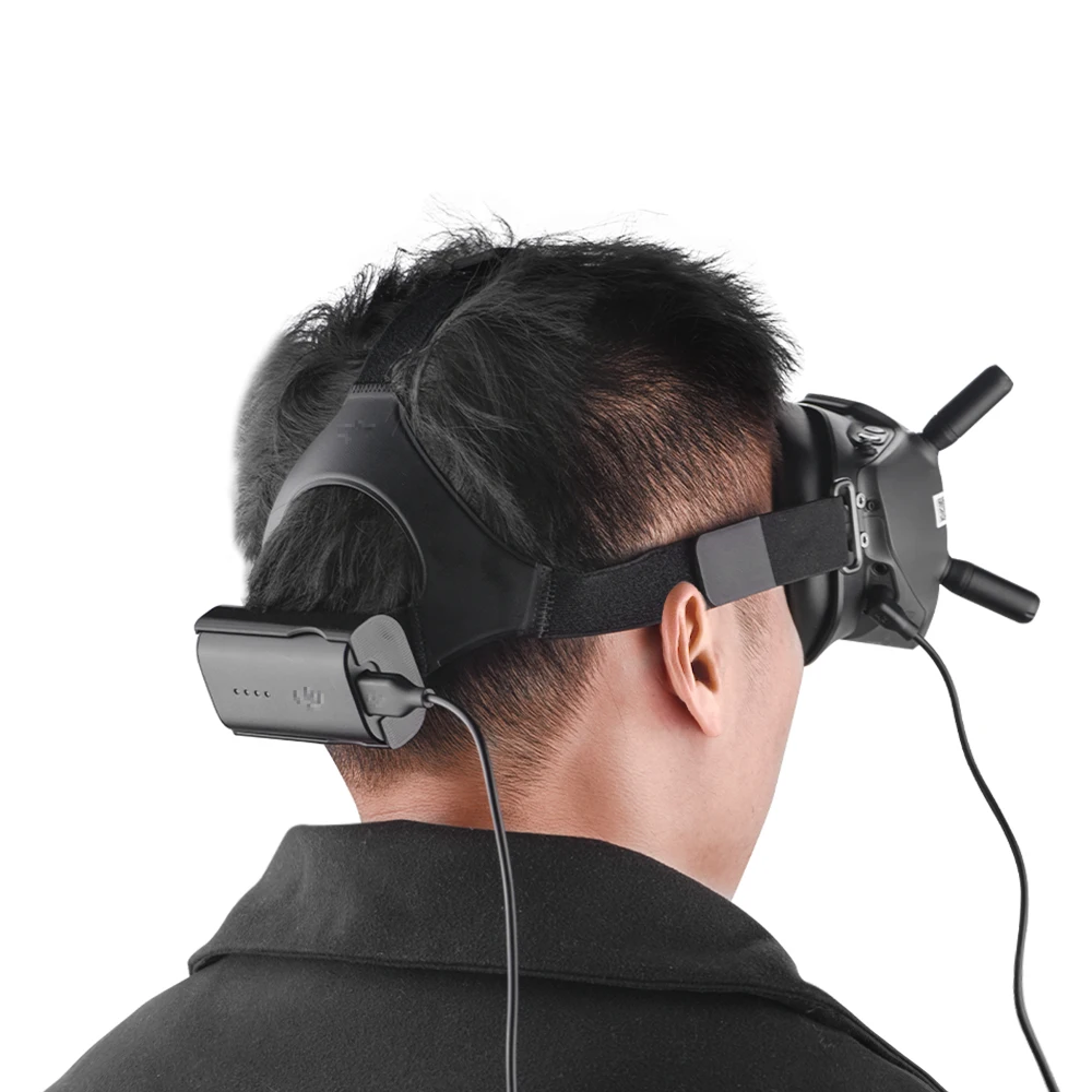 Dji Vata/fpvコンボゴーグル用バッテリーホルダー2/v2ドローン用バッテリー収納ケースクリップヘッドブラケット