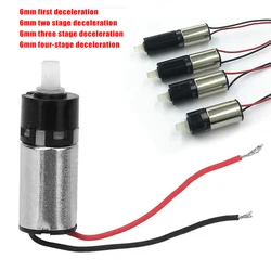 1pc Planetary Gear Motor 6mm DC 3V 1200RPM Coreless Gearbox DIY Robot Car Planetary Reduction Motor Electric Motors Gearmotors