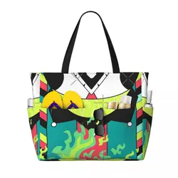 Fizzarolli Duffle Beach Travel Bag, Tote Bag Personality Adult Travel Shoulder Bag Multi-Style Pattern